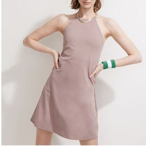 NWT Madewell MWL Flex Fitness Dress Mauve Shadow Small